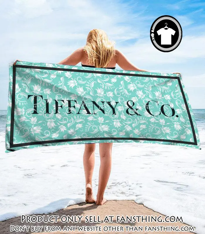 Tiffany & co. beach towel luxury brand hot trending summer  bt00346 fst5914338